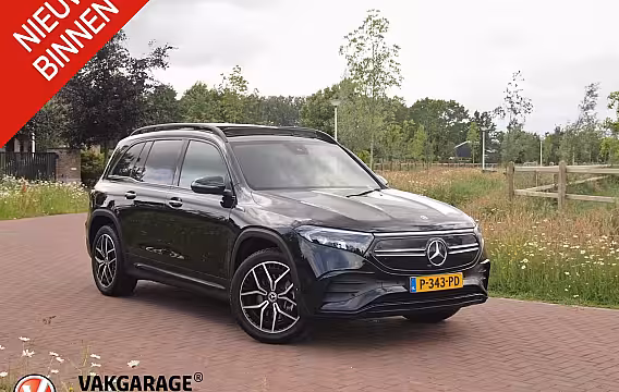 Mercedes-Benz EQB 250 AMG Line 7 Persoons 67 kWh | SOH 94% | Panoramadak | 360 Camera | Burmester | Apple Ca
