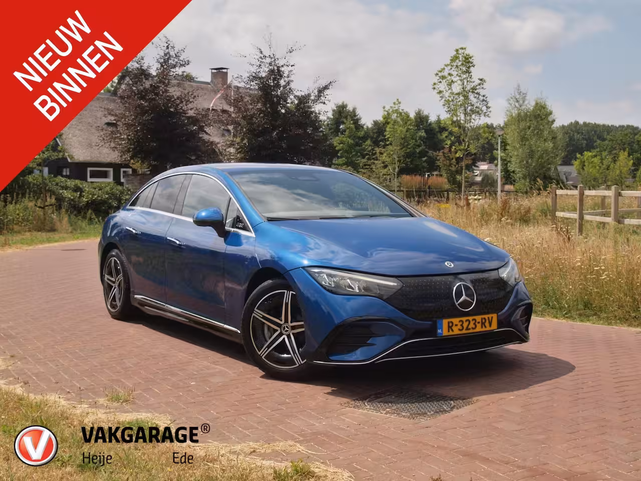 Mercedes-Benz EQE 350+ AMG Line 91 kWh | Burmester | Camera | Sfeerverlichting | ACC | NL-Auto |