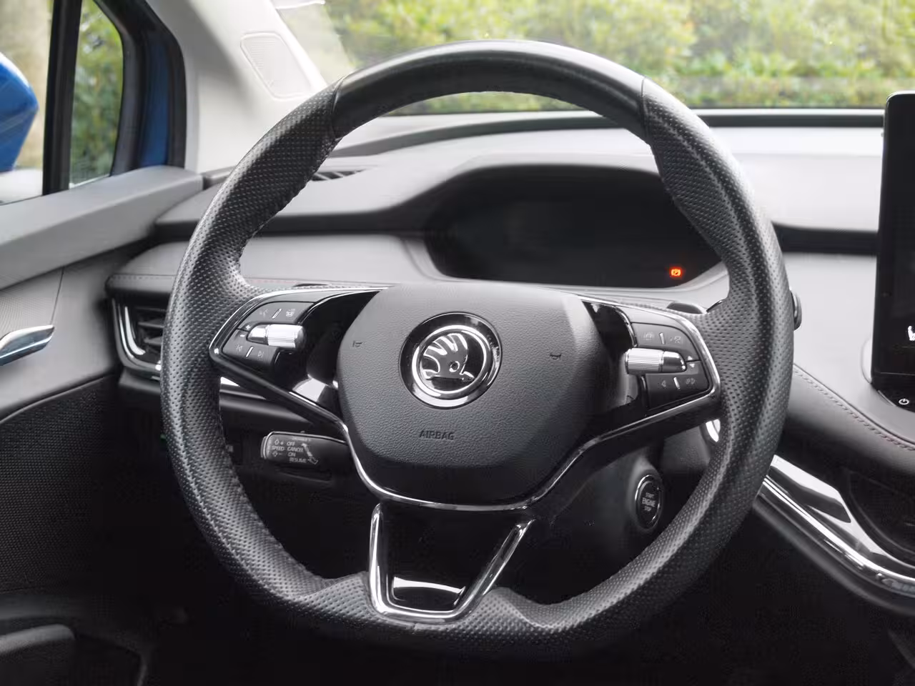 Skoda Enyaq iV 80 First Edition | SOH 90% | Camera | Trekhaak | Leer | Warmtepomp | Sfeerverlichting | Ap