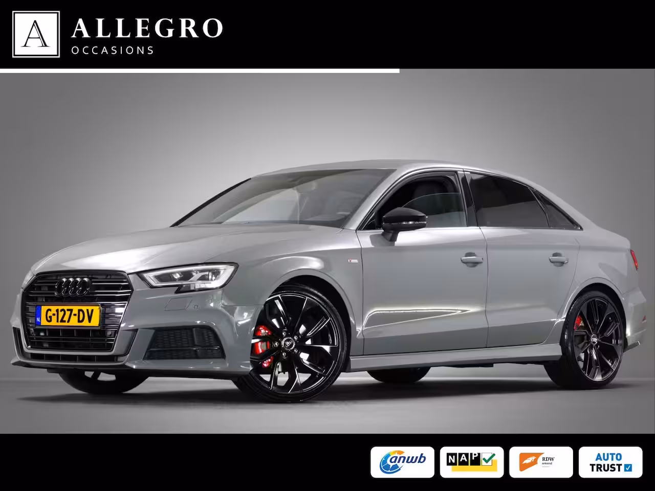 Audi A3 Limousine 30 TFSI Sport S-Line Edition (CRUISE CONTROL, CLIMATE CONTROL, NAVIGATIESYSTEEM, SPORTSTOE