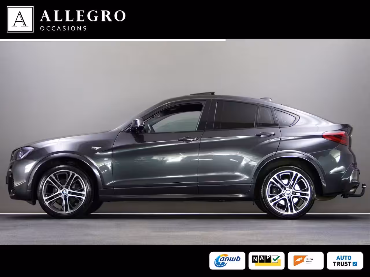 BMW X4 XDrive20i High Executive M-Sport (SCHUIF-/KANTELDAK, ACHTERUITRIJCAMERA, TREKHAAK, NAVIGAT