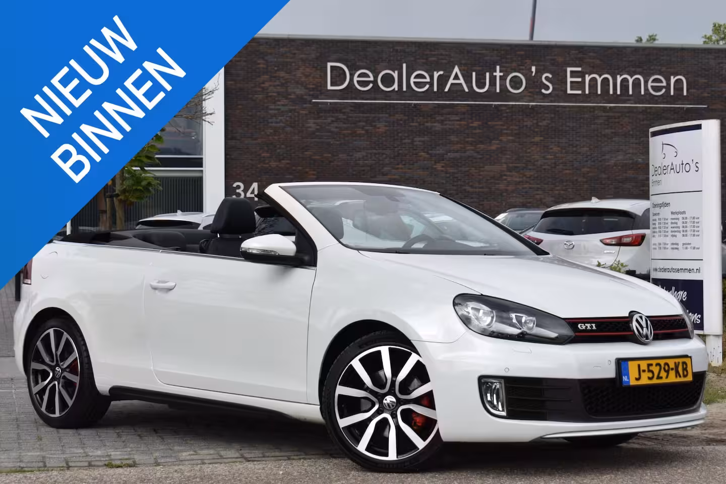 Volkswagen Golf Cabriolet 2.0 TSI GTI LEDER LED LMV NAVI TOP
