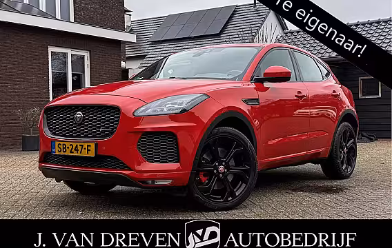 Jaguar E-Pace 2.0 P250 AWD First Edition Black Pack - Eerste eigenaar R-dynamic, Cruise, Elek. verw. sto