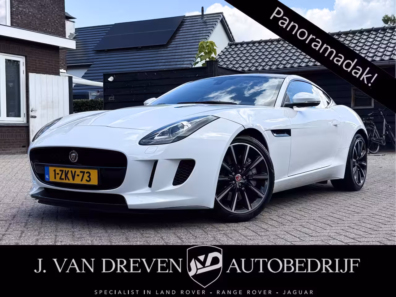 Jaguar F-type 3.0 V6 S/C Coupé - Carplay, Navi, Cruise, Stoel-stuur verw. Elek verstelb. stoelen, Pano,