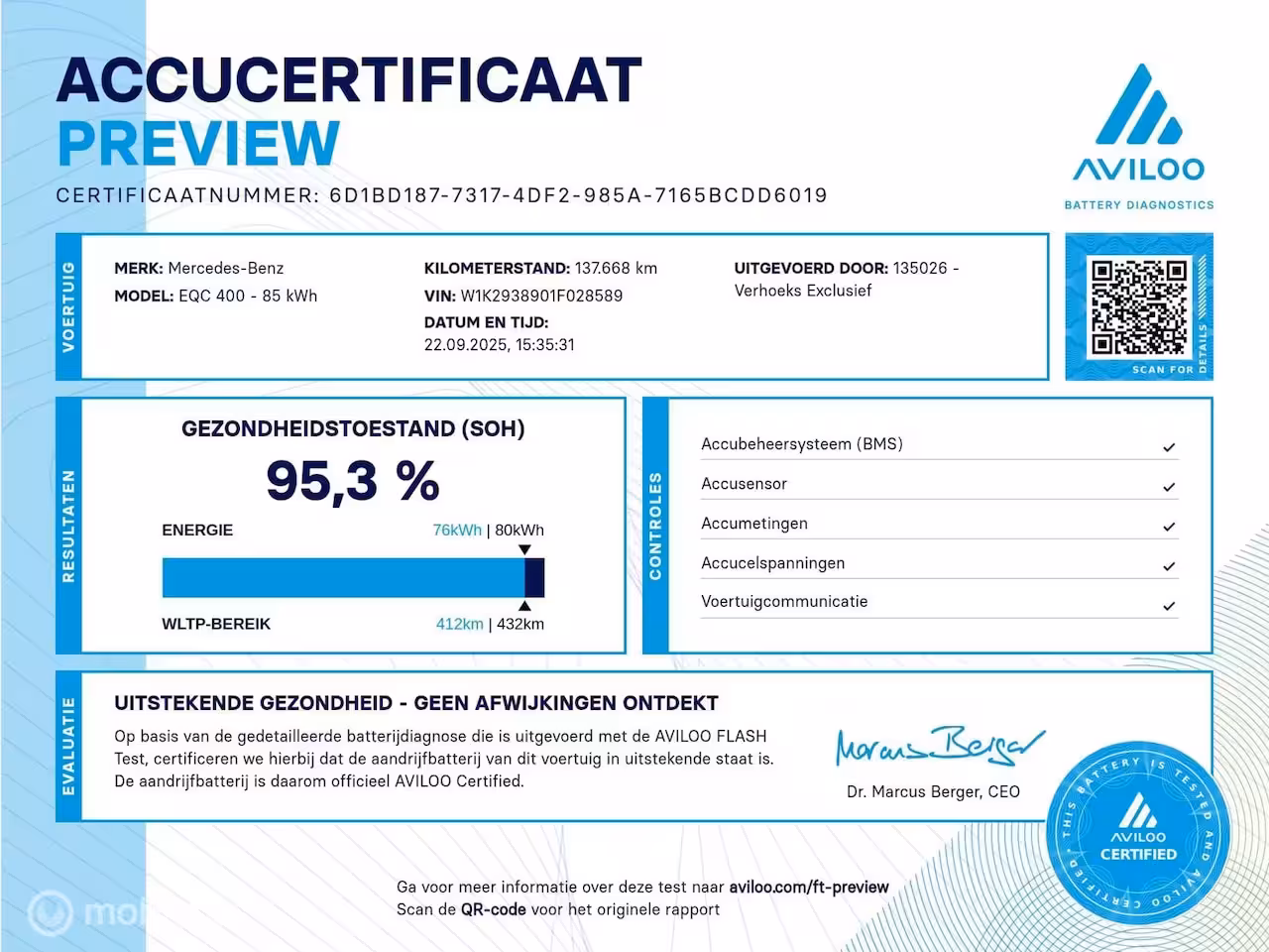 Mercedes-Benz EQC 400 4MATIC AMG Line Premium Plus 80 kWh
