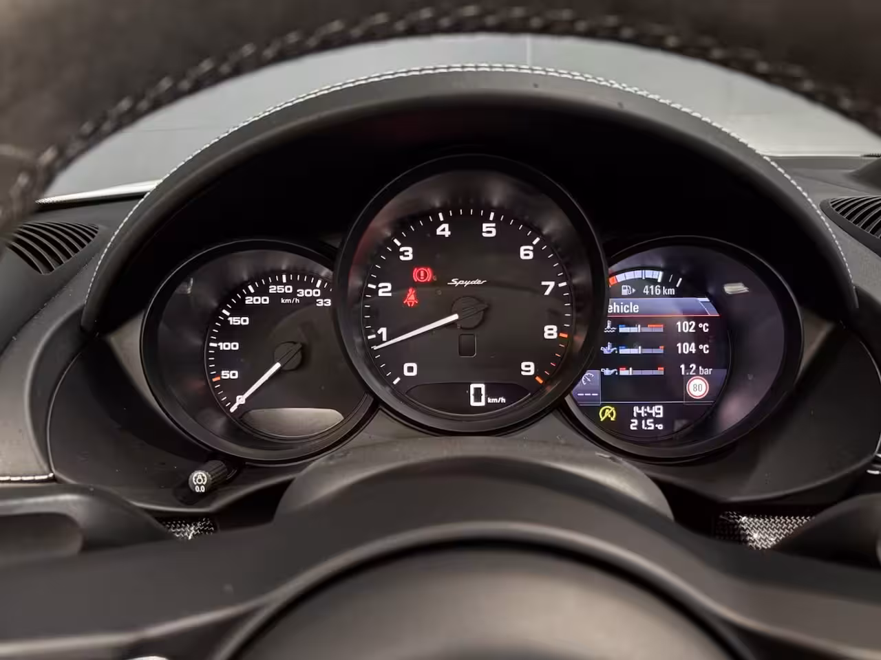 Porsche 718 Spyder 4.0 PCCB | Bose | Bucketseats