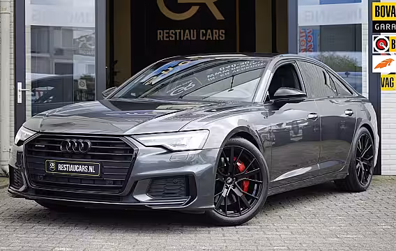 Audi A6 Limousine 55 TFSIe Quattro Competition 367PK-3x S-Line BLACK OPTIK-AMBIANCE-CAMERA-KEYLESS-MATRIX-ME