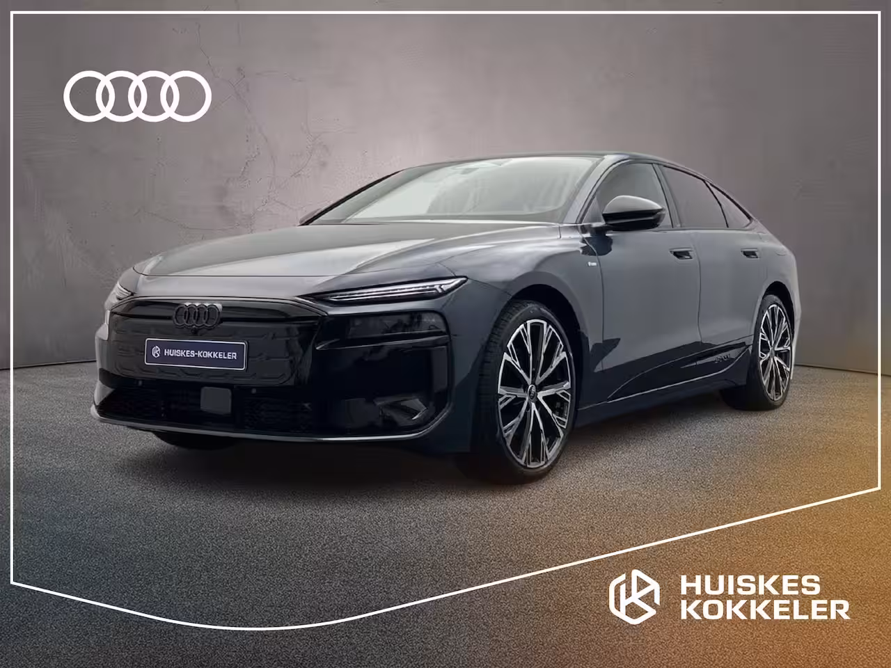 Audi A6 Sportback e-tron e-tron 286pk S edition - Zwart Optiek- Rode Remzadels -Privacy glas