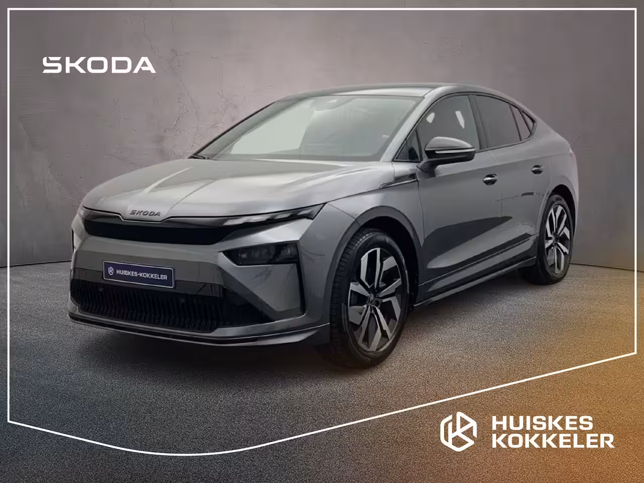 Skoda Enyaq Coupé iV Elektromotor 63 kWh 204pk Sportline €45.490, - incl inruilpremie