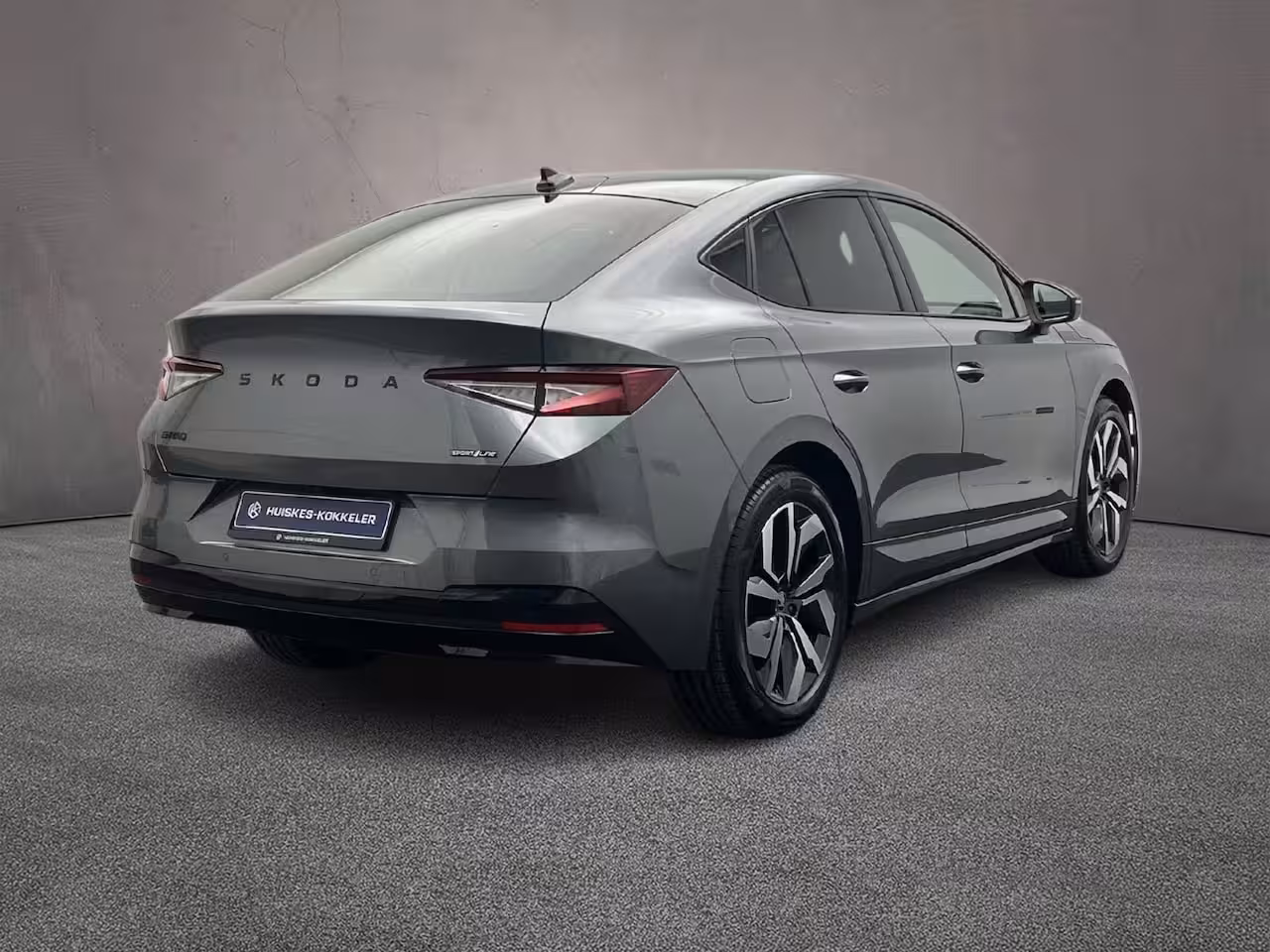 Skoda Enyaq Coupé iV Elektromotor 63 kWh 204pk Sportline €45.490, - incl inruilpremie