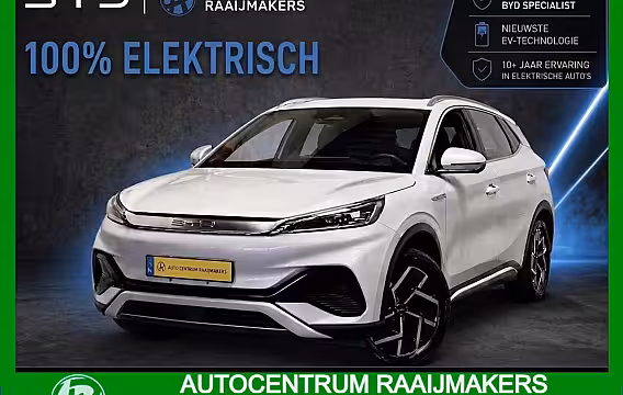 BYD Atto 3 (SOH 92%) DESIGN 60 kWh WLTP 420 KM * 45 STUKS OP VOORRAAD* APPLE CARPLAY/ ANDROID AUTO EL