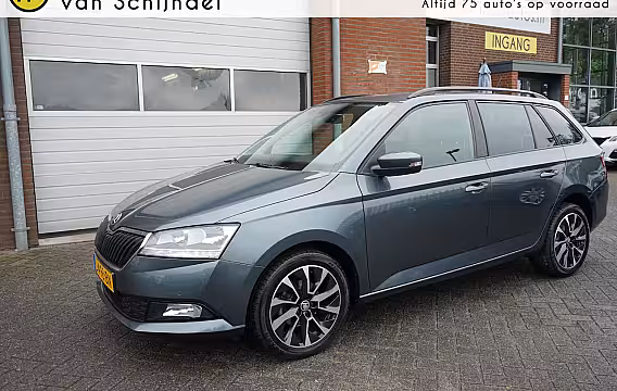 Skoda Fabia Combi 1.0 TSI 96PK BUSINESS EDITION ORIGINEEL NEDERLANDS STOELVERWARMING KEYLESS NAVIGATIE LED P