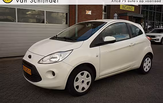 Ford Ka 1.2 STYLE S/S VOLLEDIG DEALER ONDERHOUDEN ORIGINEEL NEDERLANDS AIRCO PARKEERSENSOREN 4X PE
