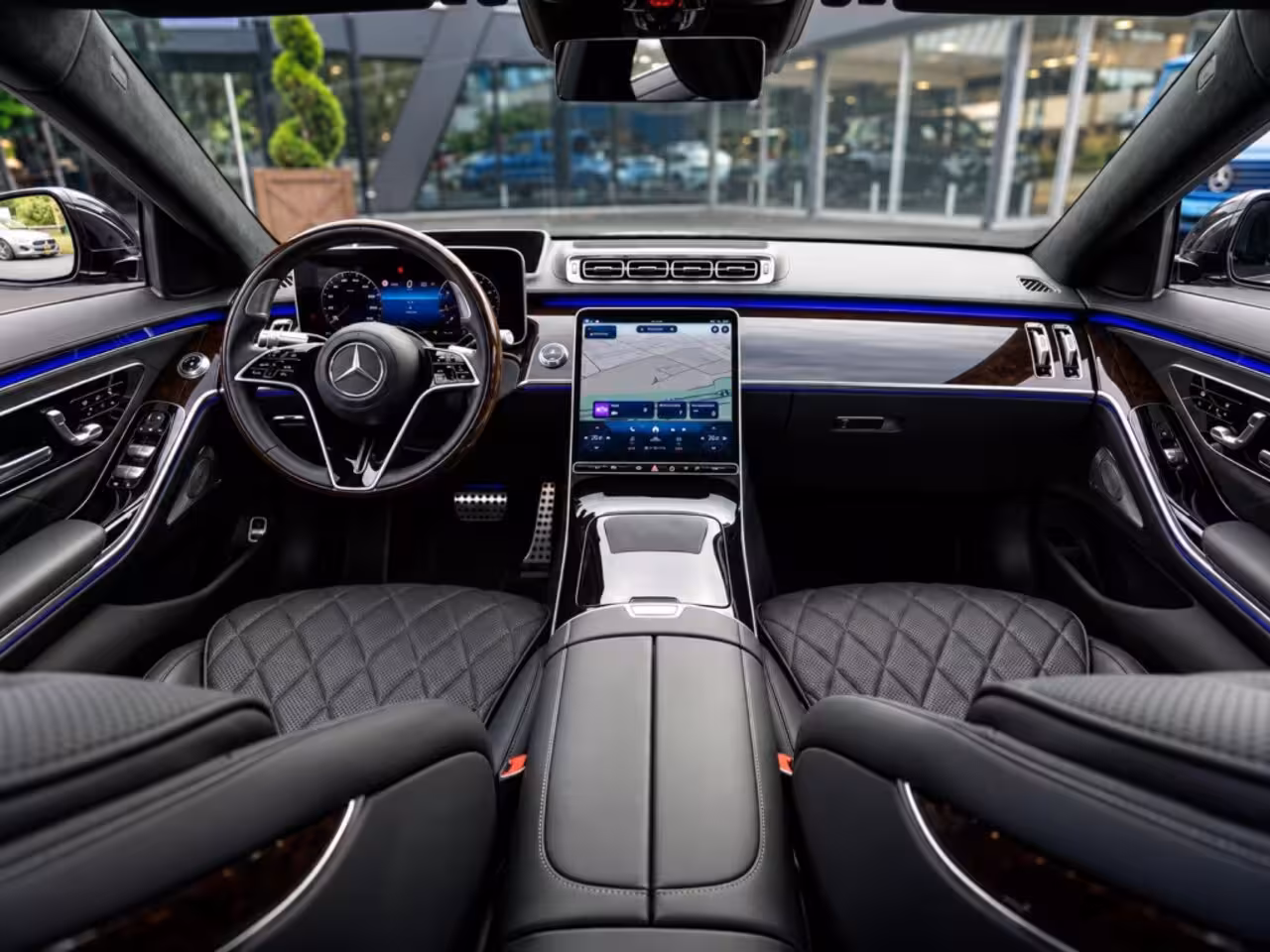 Mercedes-Benz S-klasse S 450 4MATIC Lang AMG Line | 4X massage | Chauffeurpakket | Exclusive pakket