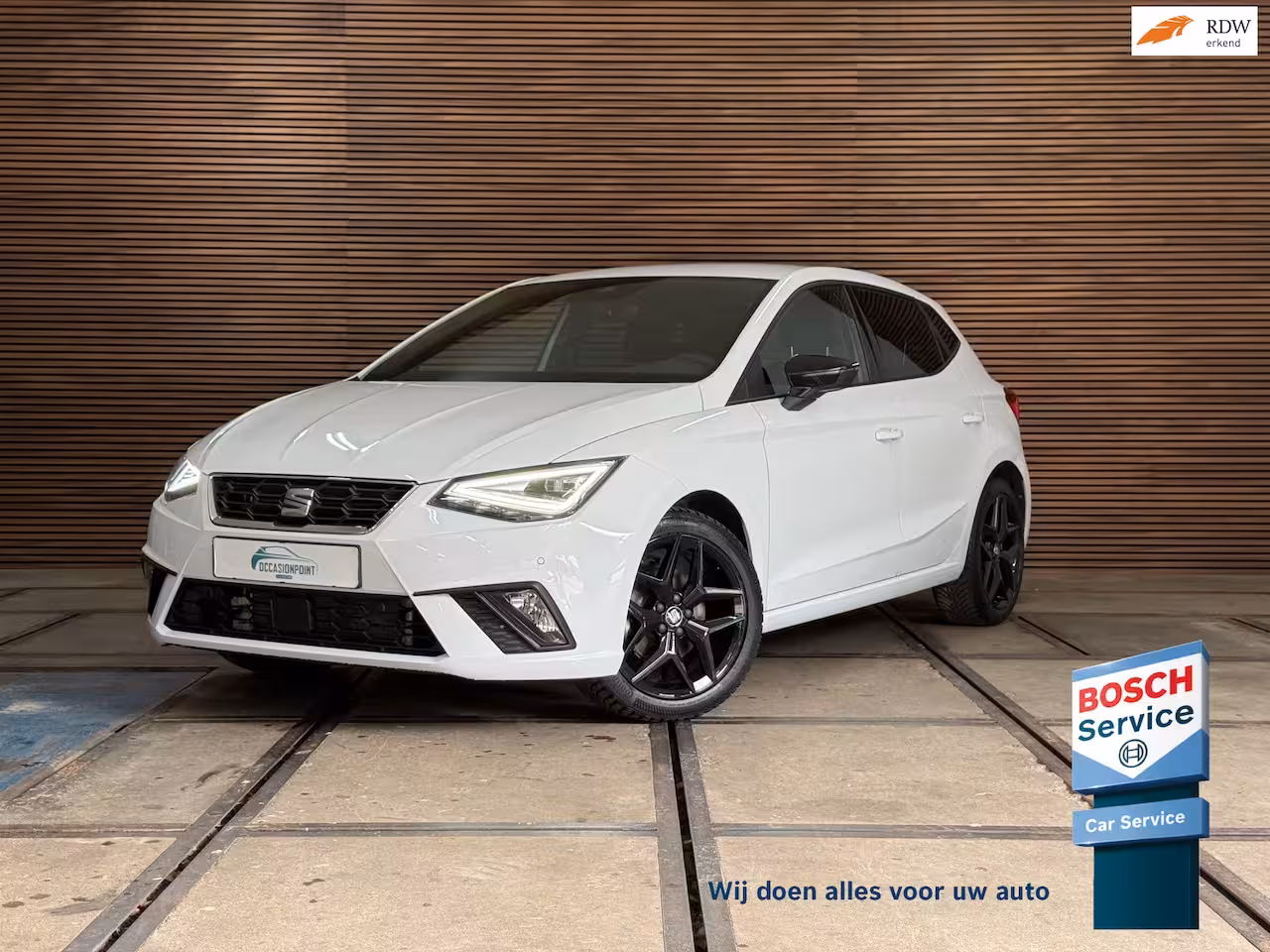 Seat Ibiza 1.0 EcoTSI FR Black Edition DSG|115PK|FULL LED|Facelift|Virtual| Navi | ACC | CarPlay | 17