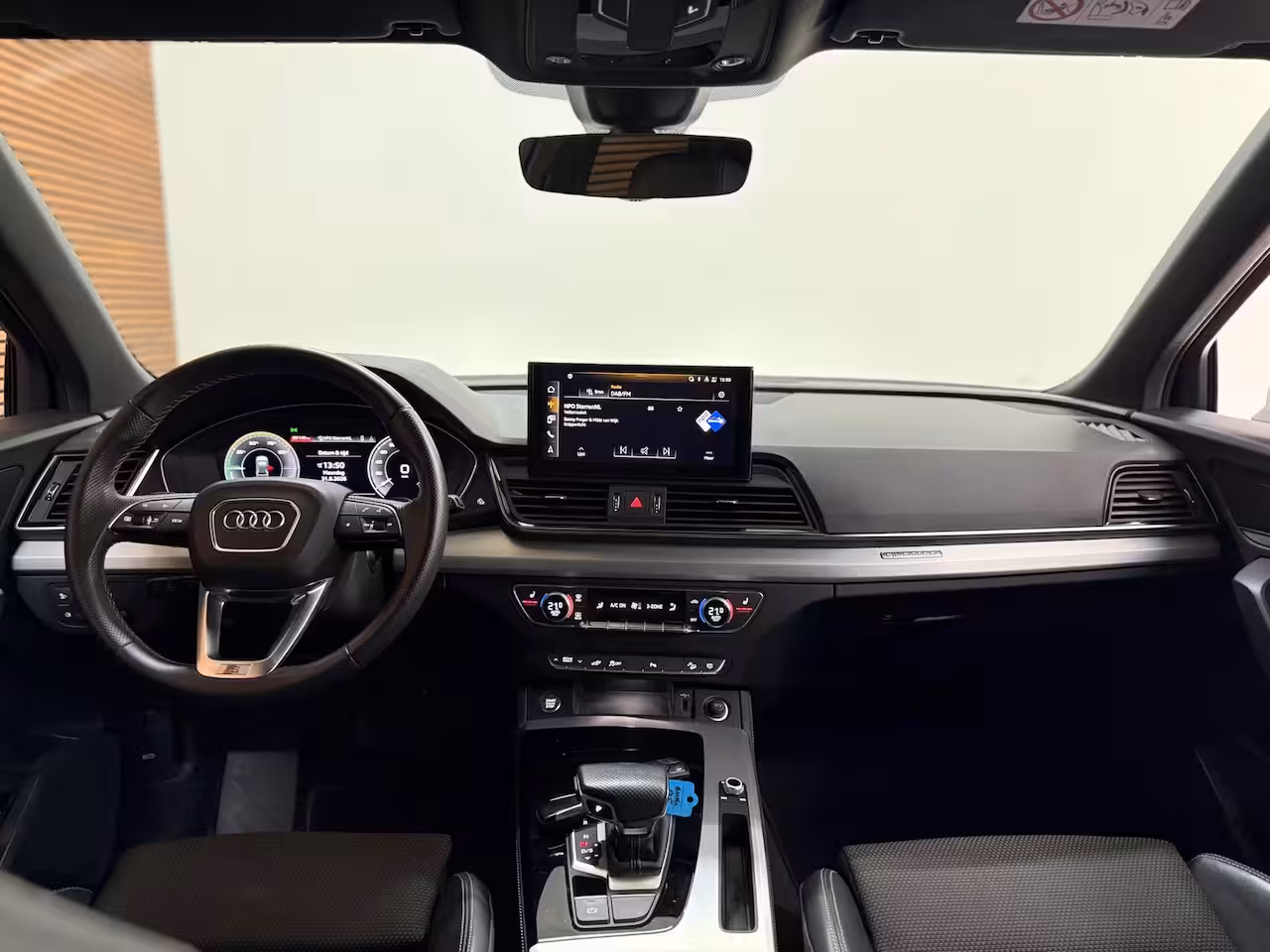 Audi Q5 Sportback 50 TFSI e S-line edition | Luchtvering | District Green | Ambient | Matrix-LED / OLED | Bu