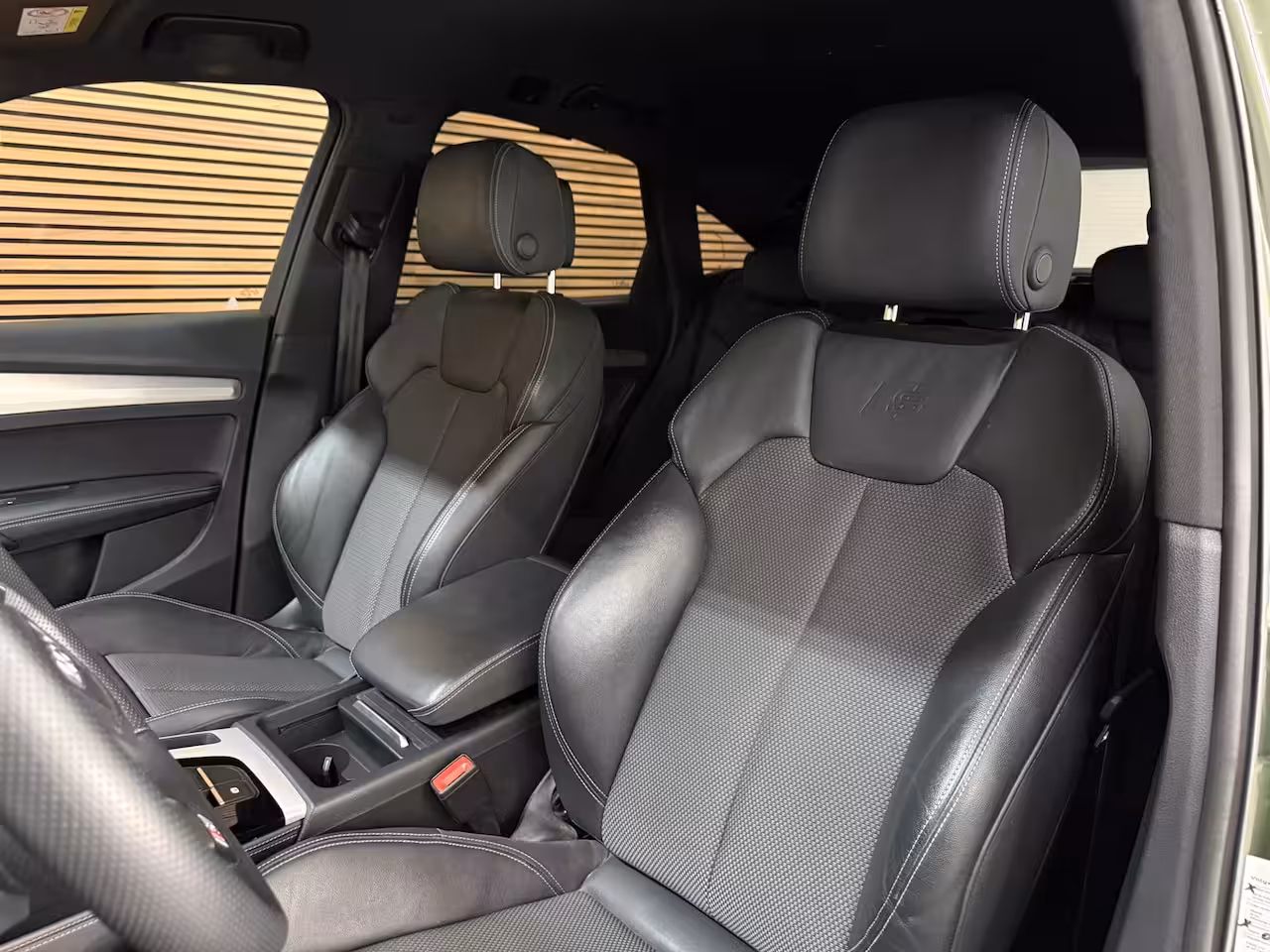 Audi Q5 Sportback 50 TFSI e S-line edition | Luchtvering | District Green | Ambient | Matrix-LED / OLED | Bu