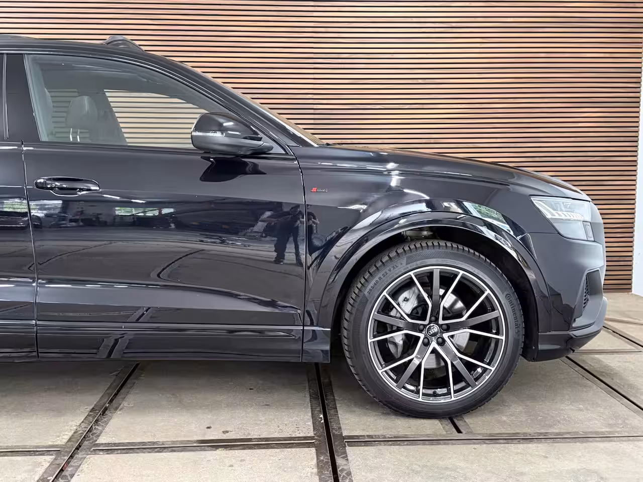 Audi Q8 55 TFSI quattro Pro Line Plus S Line |Black Pack | Luchtvering | PANO| Matrix-Led | 22INCH