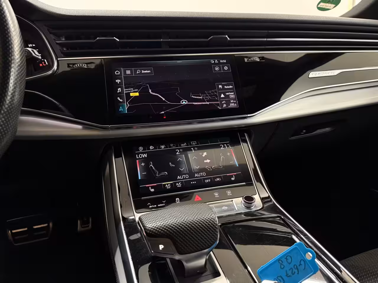 Audi Q8 55 TFSI quattro Pro Line Plus S Line |Black Pack | Luchtvering | PANO| Matrix-Led | 22INCH