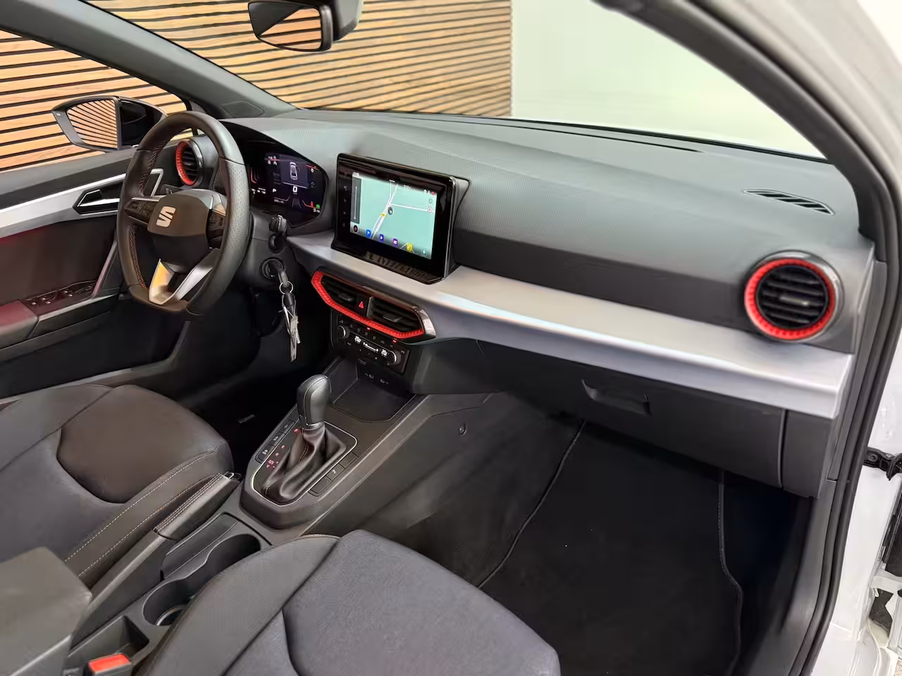 Seat Ibiza 1.0 EcoTSI FR Black Edition DSG|115PK|FULL LED|Facelift|Virtual| Navi | ACC | CarPlay | 17