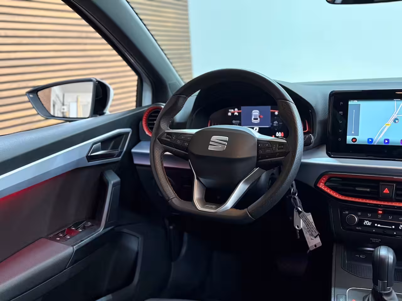 Seat Ibiza 1.0 EcoTSI FR Black Edition DSG|115PK|FULL LED|Facelift|Virtual| Navi | ACC | CarPlay | 17