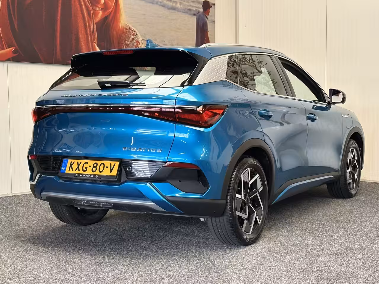 BYD Atto 3 (SOH 93%) DESIGN 60 kWh WLTP 420 KM * 45 STUKS OP VOORRAAD* APPLE CARPLAY/ ANDROID AUTO EL