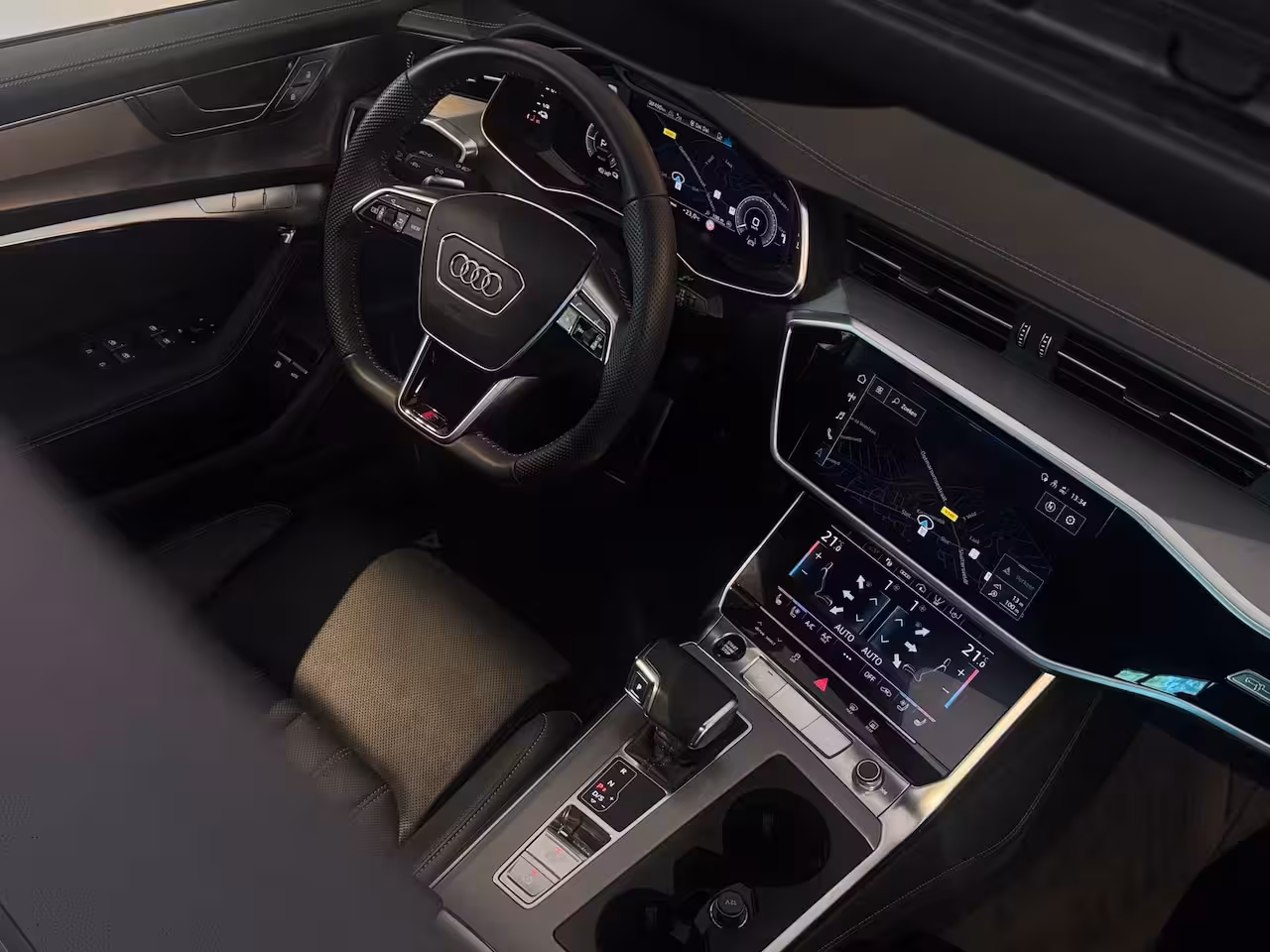 Audi A6 Limousine 55 TFSI e QUATTRO 3x S-LINE 367PK|PANO|MATRIX|NACHTZICHT|BOMVOL