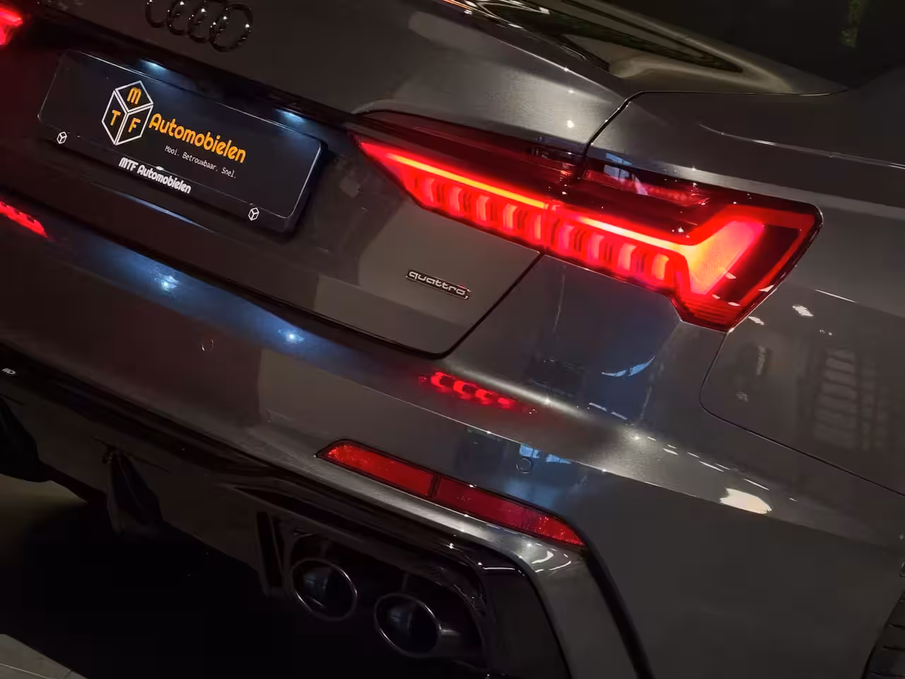 Audi A6 Limousine 55 TFSI e QUATTRO 3x S-LINE 367PK|PANO|MATRIX|NACHTZICHT|BOMVOL