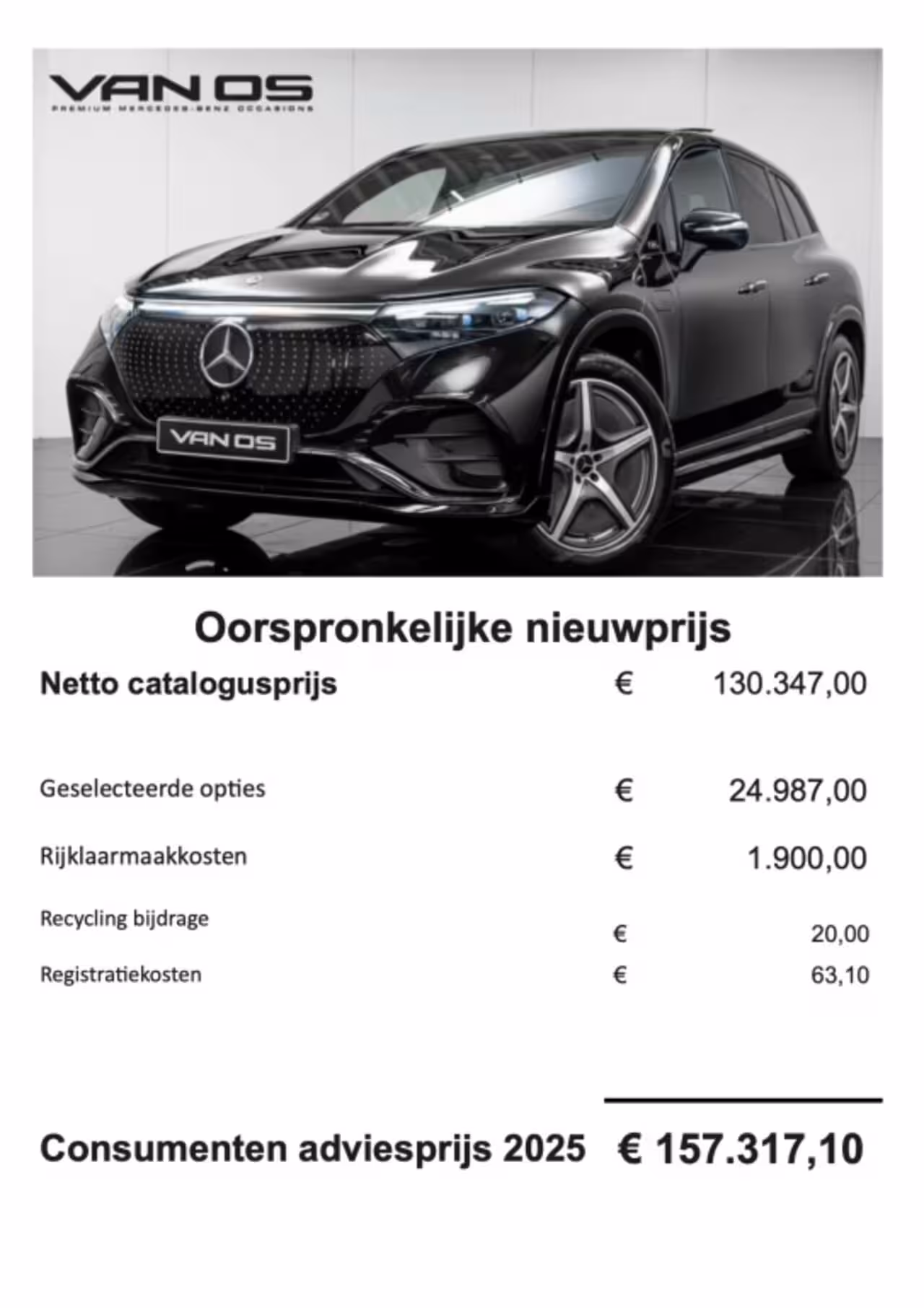 Mercedes-Benz EQS SUV 450 4MATIC AMG Line | Superscreen | Luchtvering | Massage | Pano