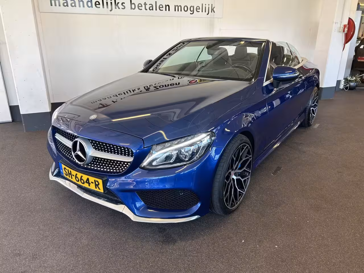 Mercedes-Benz C-klasse Cabrio 300 AMG Line 245PK | Cruise control | Climate control | Achteruitrijcamera | Adaptief onde