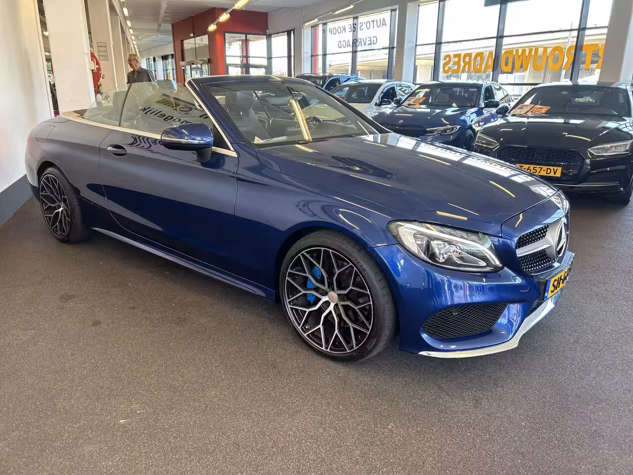 Mercedes-Benz C-klasse Cabrio 300 AMG Line 245PK | Cruise control | Climate control | Achteruitrijcamera | Adaptief onde