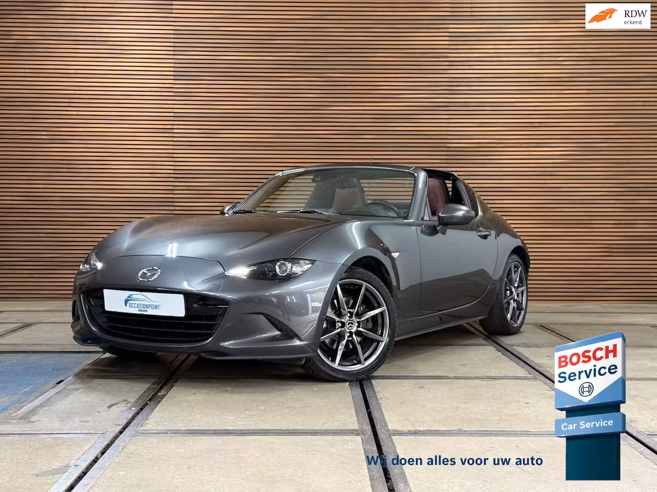 Mazda MX-5 RF 2.0 SkyActiv-G 160 GT-M | Targa | Takumi Leder | Keyless | Winterpakket | LED | Cruise |Ro