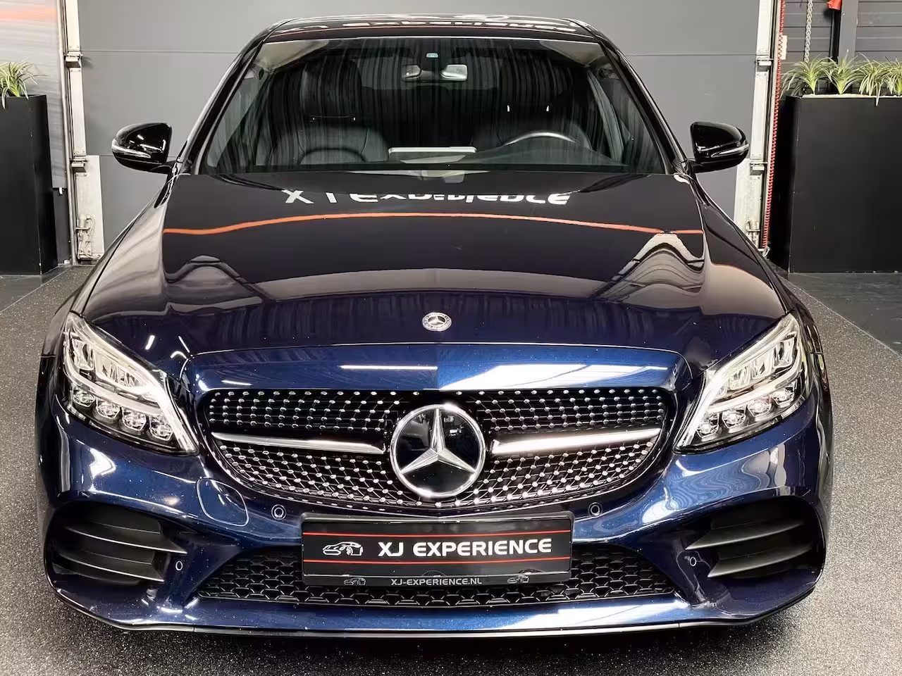 Mercedes-Benz C-klasse 160 AMG NIGHT LEER LED FACELIFT Elekt.STOELEN BTW