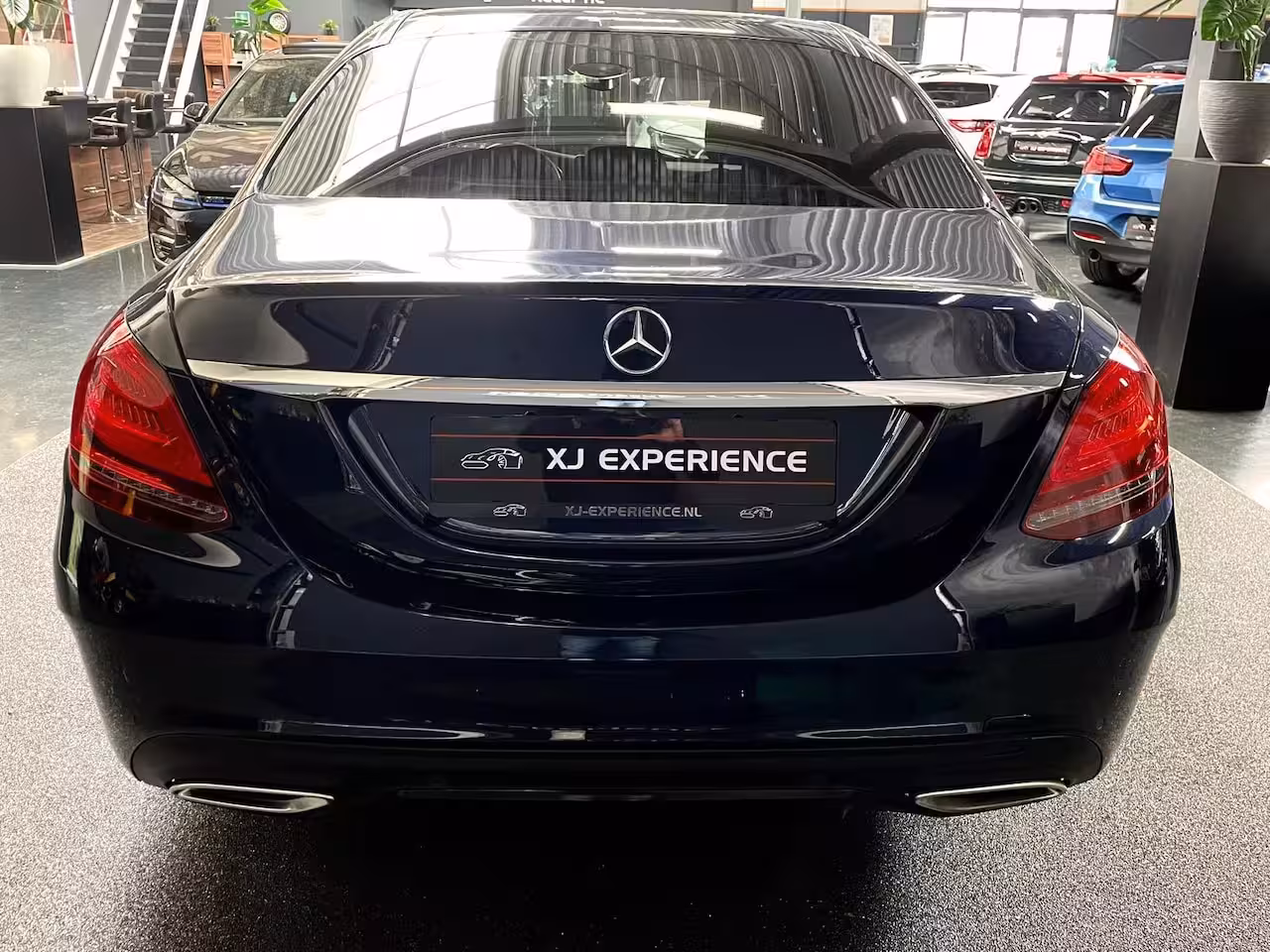 Mercedes-Benz C-klasse 160 AMG NIGHT LEER LED FACELIFT Elekt.STOELEN BTW