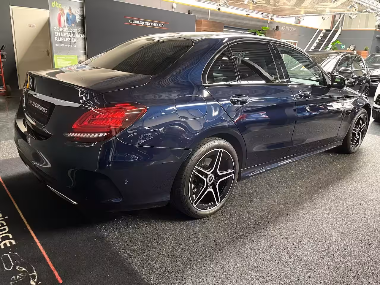 Mercedes-Benz C-klasse 160 AMG NIGHT LEER LED FACELIFT Elekt.STOELEN BTW