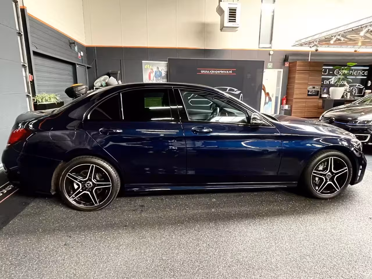 Mercedes-Benz C-klasse 160 AMG NIGHT LEER LED FACELIFT Elekt.STOELEN BTW