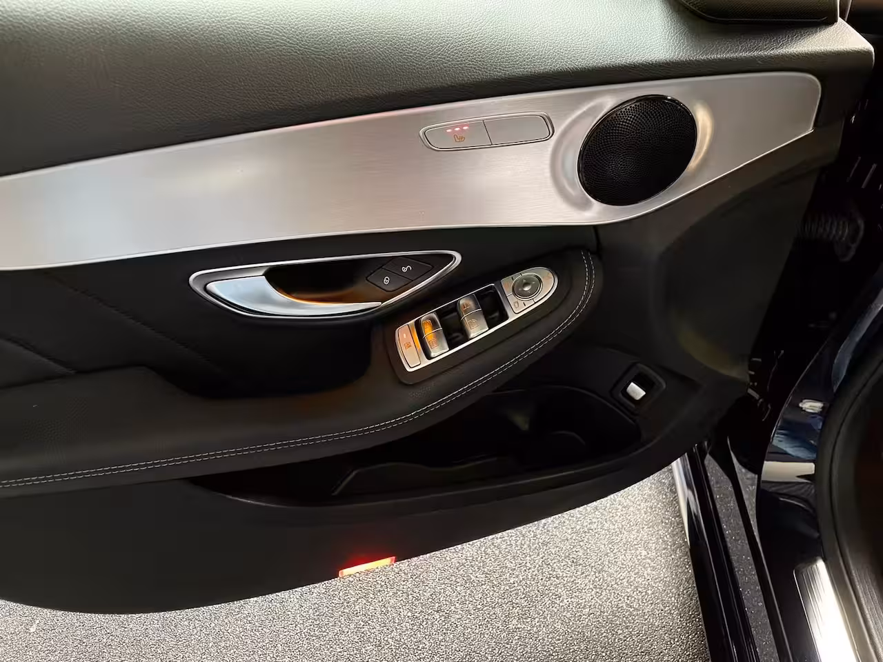 Mercedes-Benz C-klasse 160 AMG NIGHT LEER LED FACELIFT Elekt.STOELEN BTW
