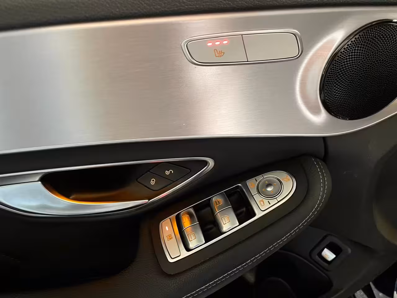 Mercedes-Benz C-klasse 160 AMG NIGHT LEER LED FACELIFT Elekt.STOELEN BTW