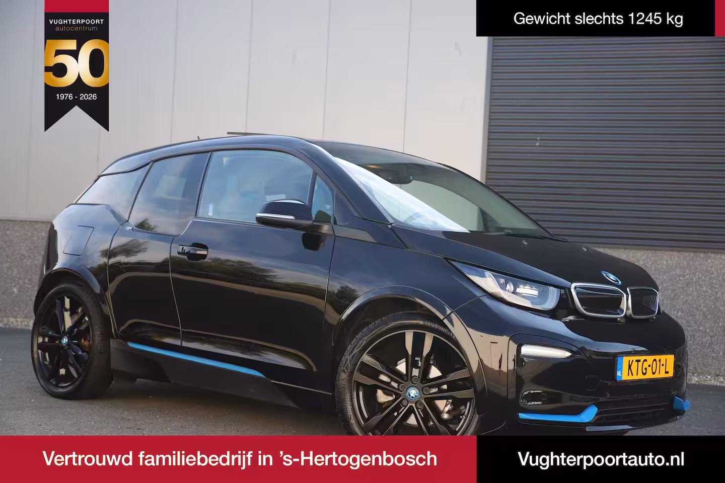 BMW i3 S 184pk Executive 120Ah 42 kWh/Sunroof/Carplay/W-pomp/Camera/3-fase/20"