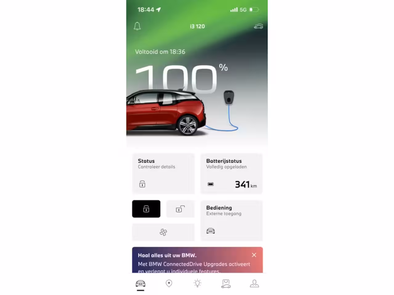 BMW i3 S 184pk Executive 120Ah 42 kWh/Sunroof/Carplay/W-pomp/Camera/3-fase/20"