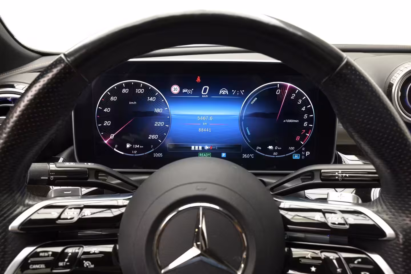Mercedes-Benz C-klasse C300e AMG Line |Pano|Burmester|Ambient|Trekhaak|Leder|