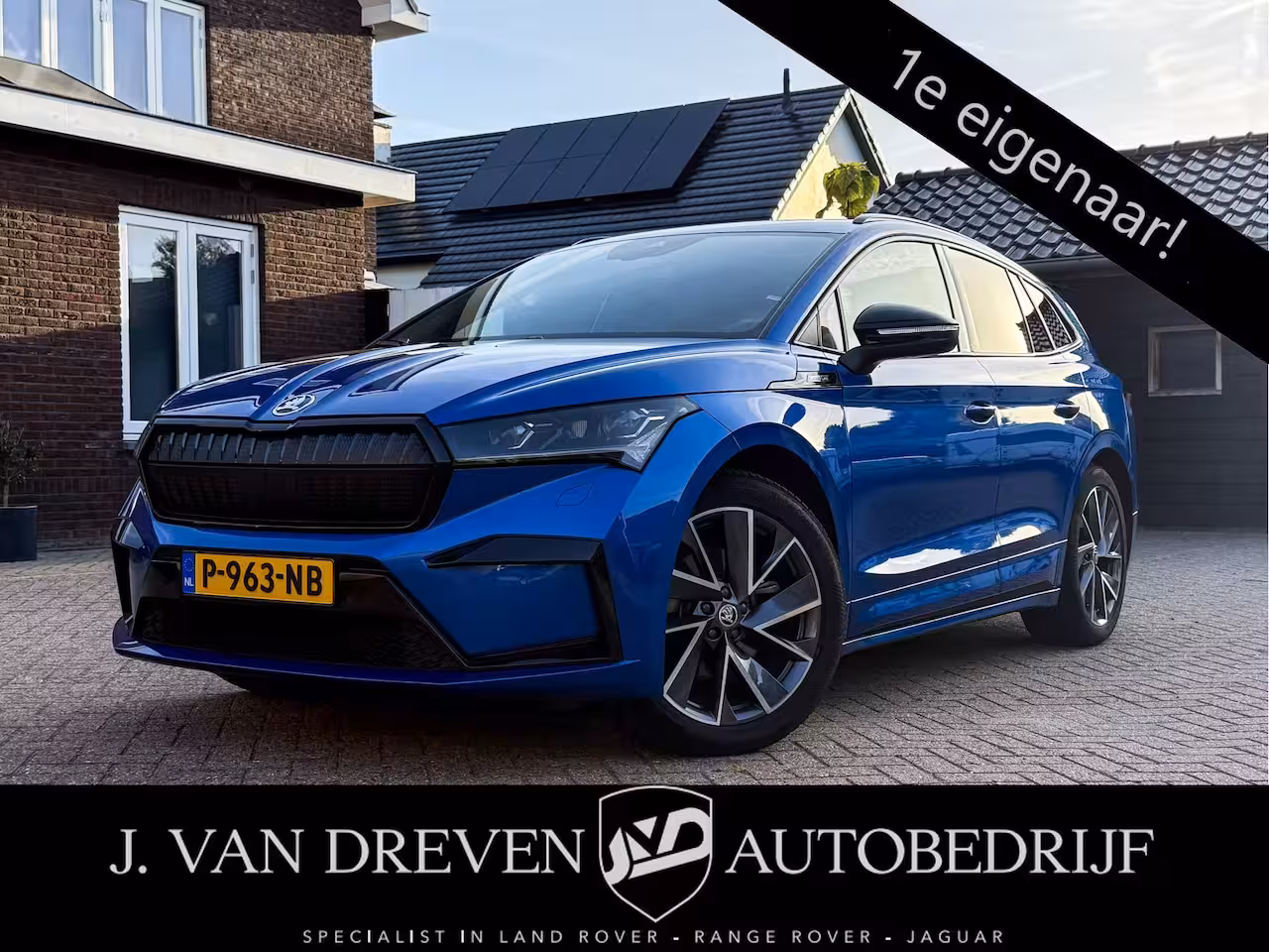 Skoda Enyaq iV 60 Sportline - SOH 91, 2%, Cruise, Stoelverw., Achteruitrijcamera, 1e eigenaar, Stuurverw