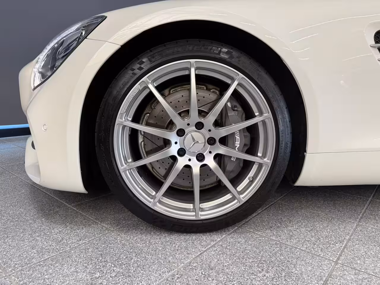 Mercedes-Benz AMG GT 4.0 | 462 pk | Diamant-wit Bright designo | 24.178 km