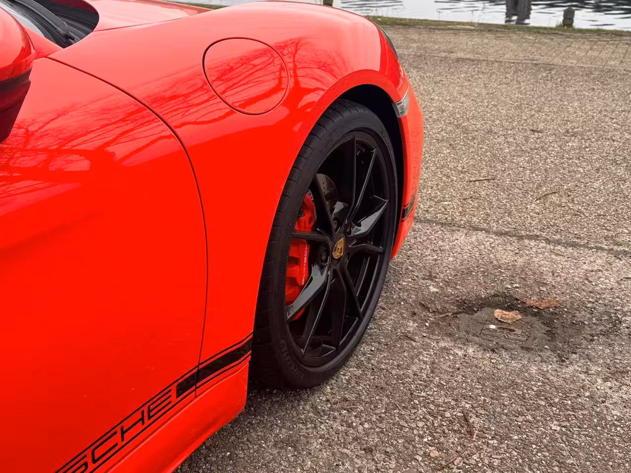 Porsche 718 Boxster S 2.5 350PK PDK Lava Orange Sportchrono PDLS 20Inch