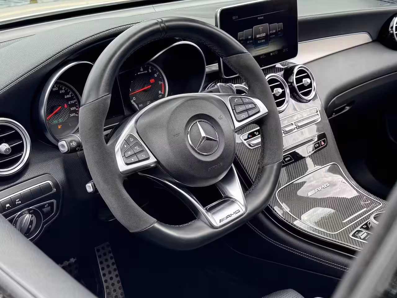 Mercedes-Benz GLC-klasse AMG 63 S V8 4MATIC+ Pano Sportuitlaat Memory Luchtvering
