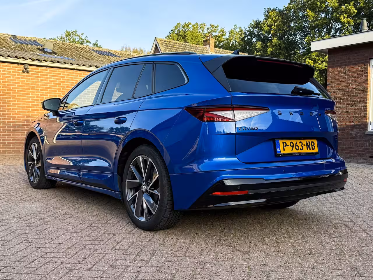 Skoda Enyaq iV 60 Sportline - SOH 91, 2%, Cruise, Stoelverw., Achteruitrijcamera, 1e eigenaar, Stuurverw