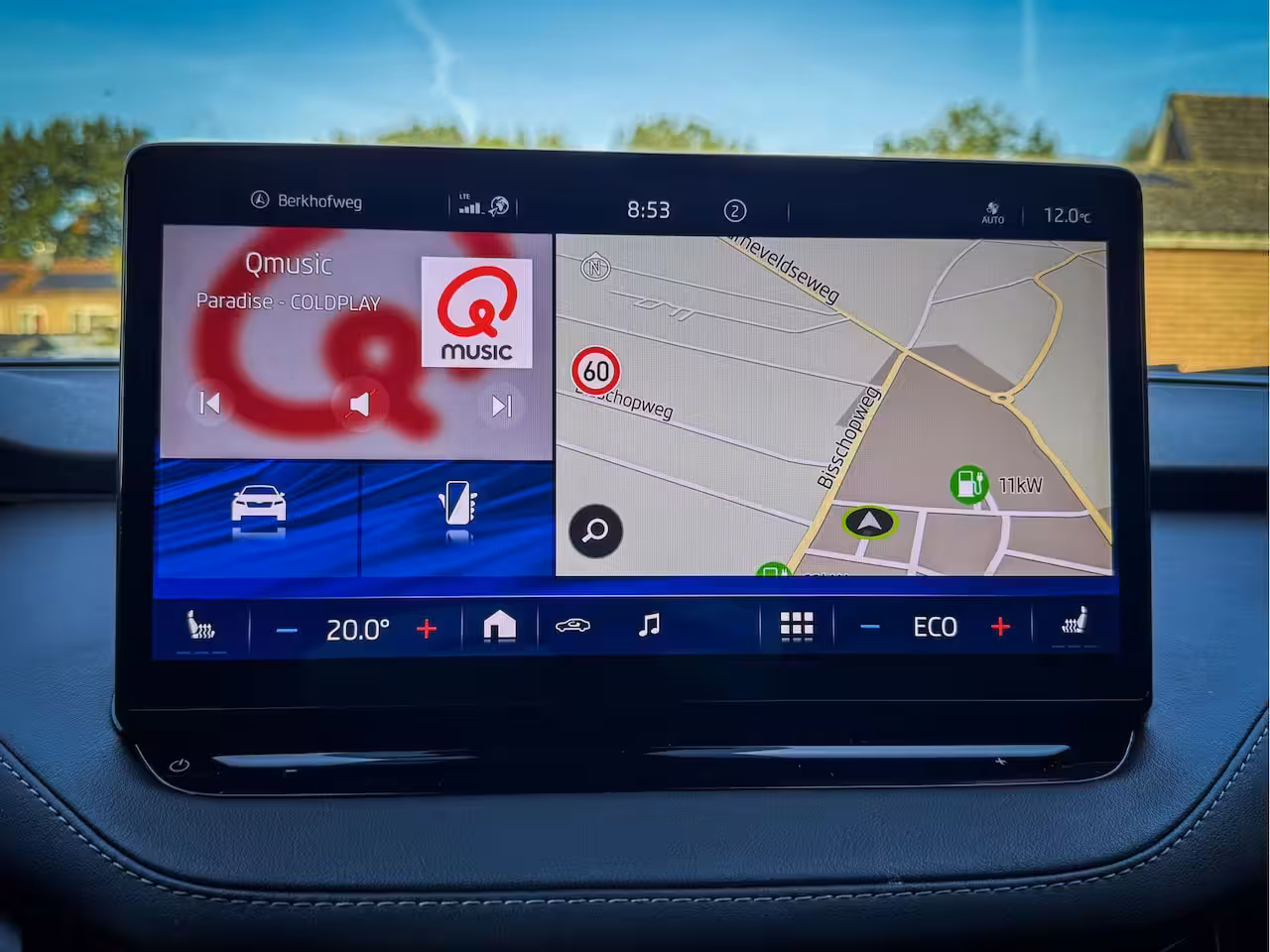 Skoda Enyaq iV 60 Sportline - SOH 91, 2%, Cruise, Stoelverw., Achteruitrijcamera, 1e eigenaar, Stuurverw