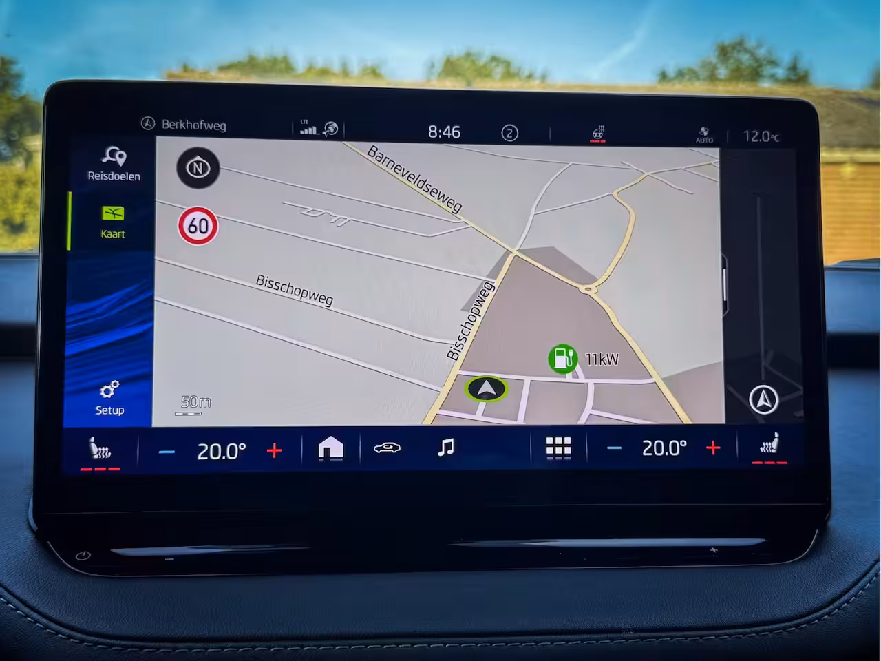 Skoda Enyaq iV 60 Sportline - SOH 91, 2%, Cruise, Stoelverw., Achteruitrijcamera, 1e eigenaar, Stuurverw