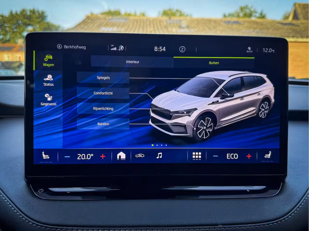 Skoda Enyaq iV 60 Sportline - SOH 91, 2%, Cruise, Stoelverw., Achteruitrijcamera, 1e eigenaar, Stuurverw