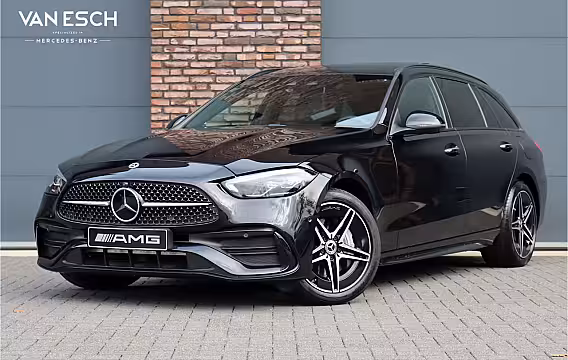 Mercedes-Benz C-klasse Estate 300 e AMG Line | Distronic | Panoramadak | Memory | Surround Camera | Verwarmd Stuurwiel |